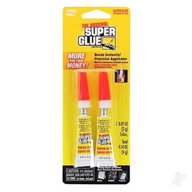 Pacer Tech SGM22-12 Original Super Glue Bonds Metal, Aluminum, Rubber, Most Plastics, Ceramics, China, Wood, Pottery, Jewelry (2 Pack)