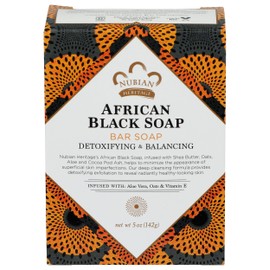 Nubian Heritage Soap Bar, African Black, 5 Ounce