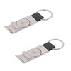 Infitronic 2 x Key Fob Bottle Opener with Shopping Trolley