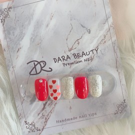 Next day delivery⭐Red Heart Nail⭐ / 다음날발송⭐레드하트네일⭐