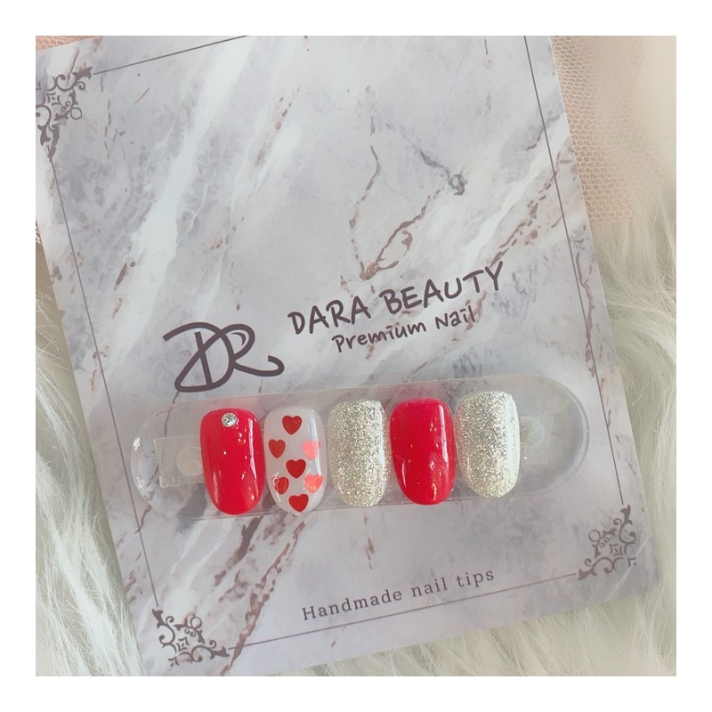 Next day delivery⭐Red Heart Nail⭐ / 다음날발송⭐레드하트네일⭐