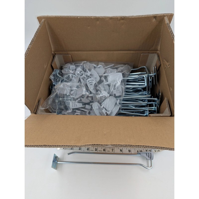 Siffron Case of 50 Siffron Scan Peg Hooks Commercial Retail