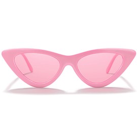 GFUIARA Vintage Cat Eye Sunglasses for Women Classic Retro Narrow Cateye Shades UV400 Protection Sun Glasses Sunnies