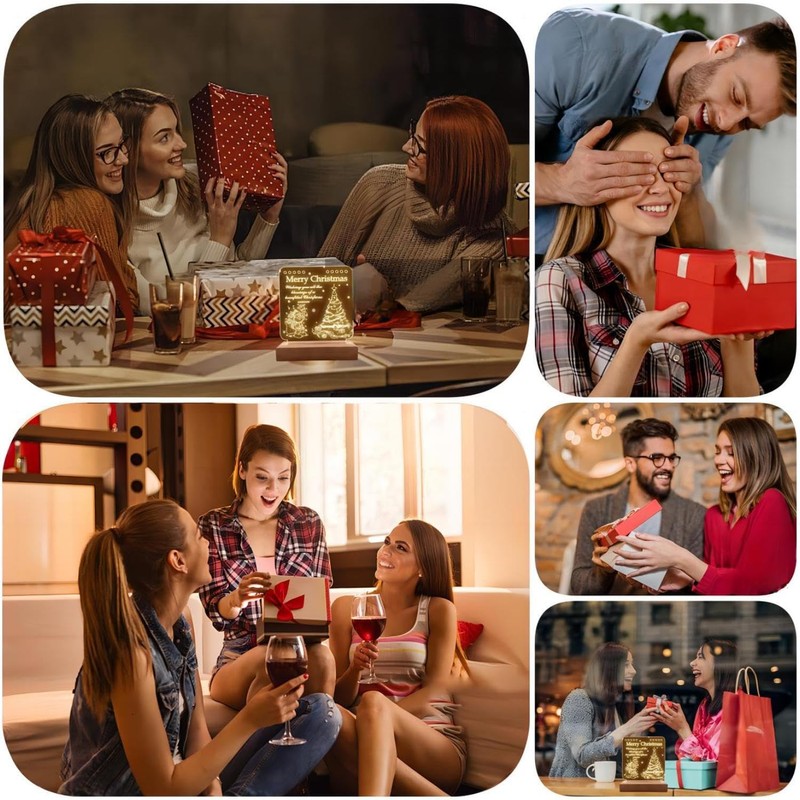 JIMEI Birthday Gifts for Women/Men/Her/Him/Mom/Dad Desk Lamp Table lamp 50th/30th/21st/40th/60th/18th