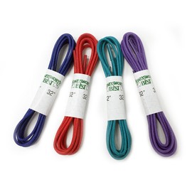 Moneysworth and Best Shoe Care Dress Waxed Colored Lace Ocean Variety, Pack of 4, 32-Inch