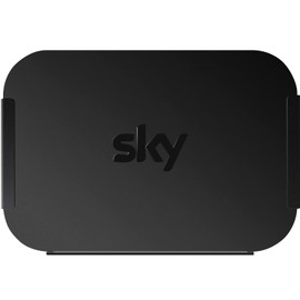 Alfheim Wall Mount for Sky Q Mini Box, Stainless Steel Wall Mounting Bracket in Black, Space Saving & Easy Installation，Wall Mount Fixings Included