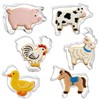 hitsuki Farm Animal Cookie Cutters Set Farm Animal Shapes Metal