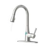 GOESMO Modern Touchless Kitchen Faucet Pull Sprayer Adjustable Water Flow