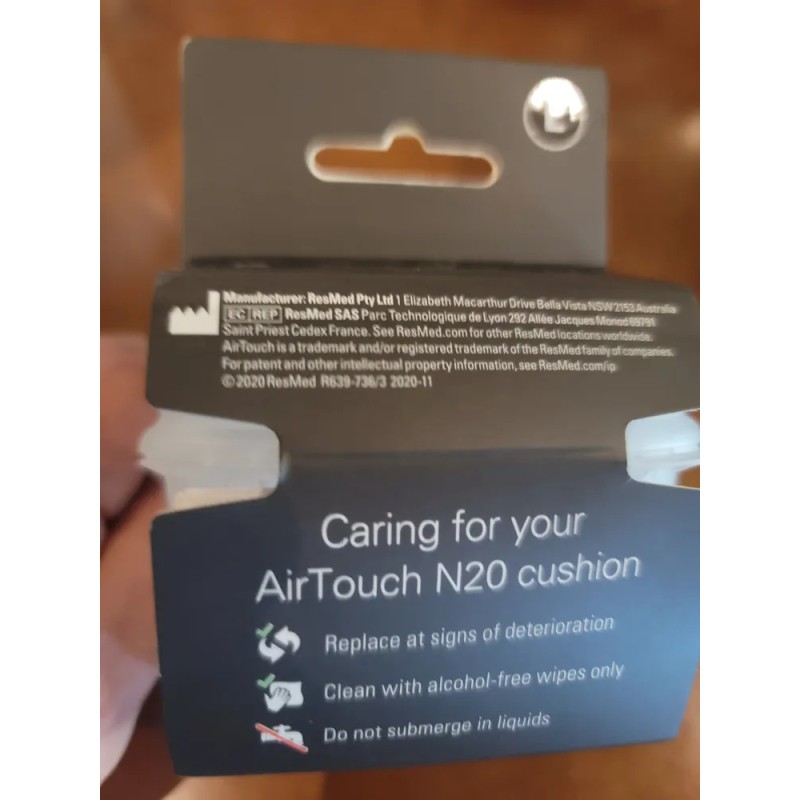 Almohadilla Resmed Repuesto Mascarilla AirTouch N20