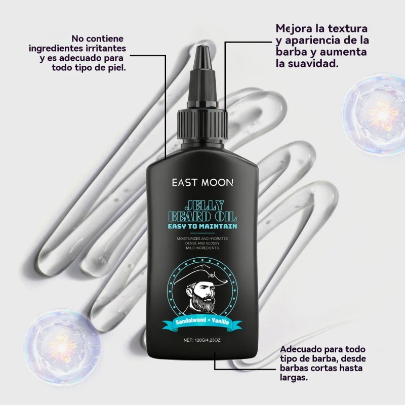 Gel Espesante Para Barba Cuidado Suave
