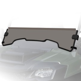 XATVXUTV Front Half Windshield for Pioneer 700-2/700-4 2014-2025, Dark Tinted Durable Front Half Windscreen Hard Coated Scratch Resistant Windshield for Honda Pioneer 700 2P 4P 2014-2025 Accessories
