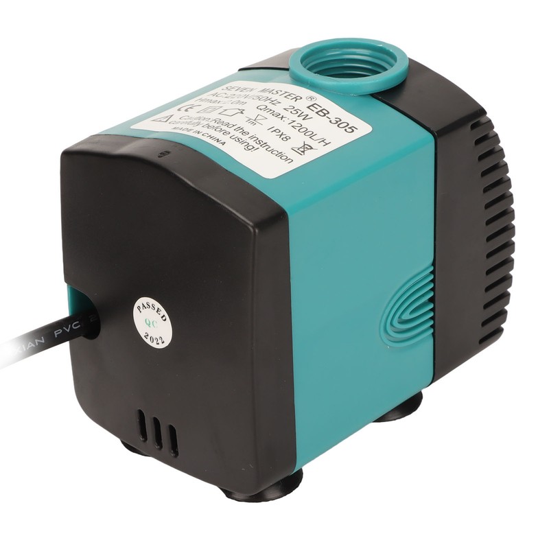 Submersible Water Pump 25W Durable Outdoor Fountain Water Pump for