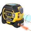 Chamgeco Almighty Ruler Laser Rangefinder, 3-in-1 Infrared Laser Tape Measure,