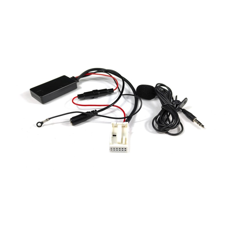 Bluetooth Aux in Adaptor A2DP with Microphone Suitable for VW