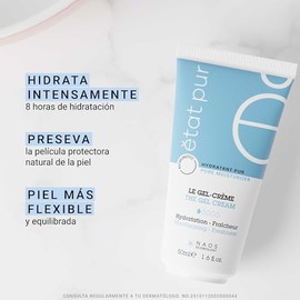 Etat Pur Gel-Crema Hidratante Para El Cuidado Puro De La Piel, 50 ml