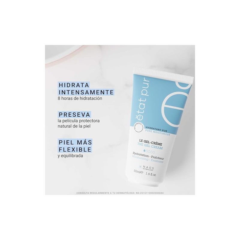 Etat Pur Gel-Crema Hidratante Para El Cuidado Puro De La