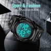 L LAVAREDO - Reloj digital para hombre, reloj militar, impermeable,