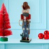Kurt Adler 15-Inch Wooden Cowboy Nutcracker
