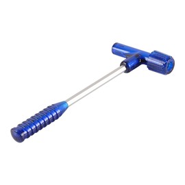 Laroal Martello estrattore con Tre Set di Utensili per la rimozione Manuale, Sicurezza, Professionale, Multifunzionale, per riparazioni, Officina, Blu