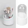 Makeup Brush Holder 360 Degree Rotatable Large Capacity Dustproof Cosmetics