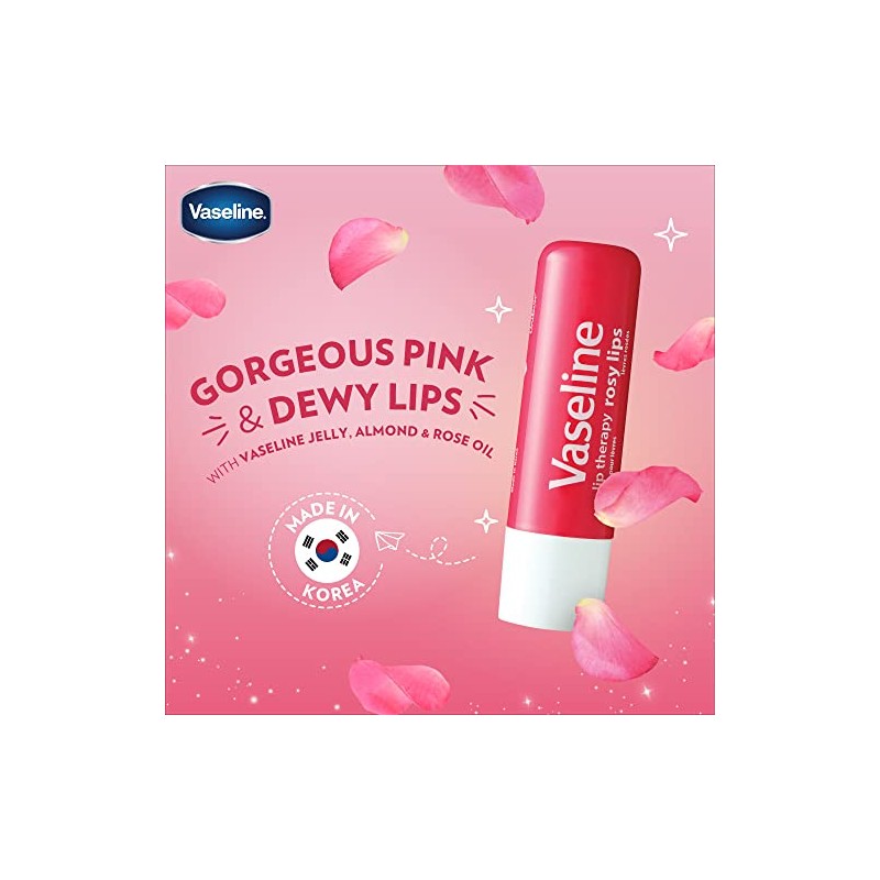 Vaseline Lip Therapy Stick, Petroleum Jelly Vaseline Lip Balm |
