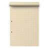 RHINO A4 Refill Pad, Writing Pad, 100-Page / 7mm Squared,