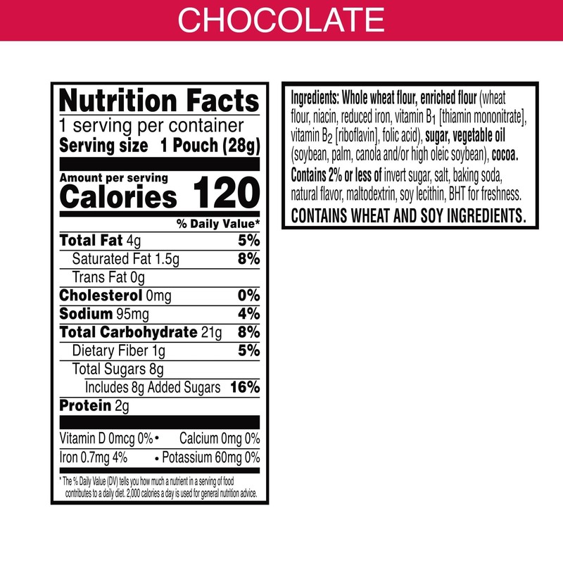 Kellogg's SCOOBY-DOO! Baked Graham Cracker Snacks, Lunch Snacks, Snack Crackers,