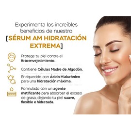 Vitasei Beauty Boost Kit de Sérum Facial Día y Noche | Con Ácido Hialurónico, Colágeno y Células Madre de Algodón | Hidratación Extrema y Efecto Rejuvenecedor, 30ml c/u