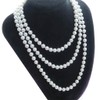 Faux Pearl Necklaces for Women Long Pearl Necklace Costume Jewelry