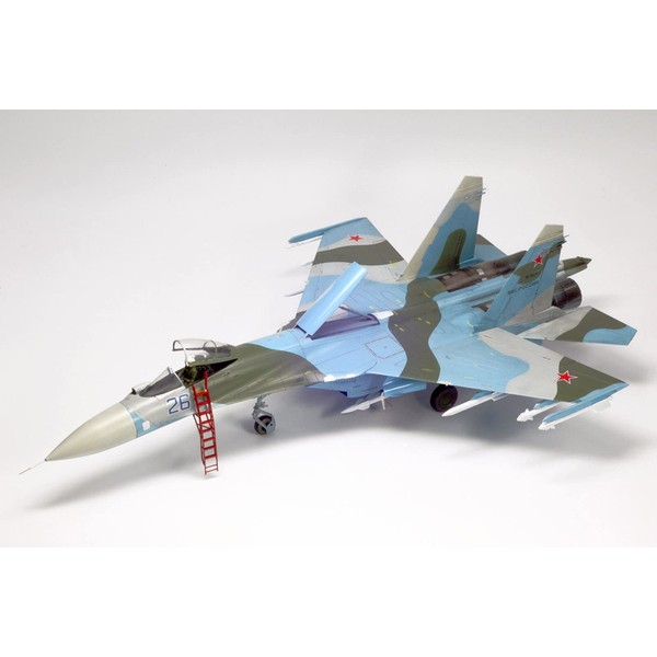 PLATZ ZVEZDA 1/72 Russian Air Force Su-27SM Flanker B with Decals Plastic Model AE-25SP
