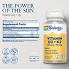 SOLARAY Vitamin D3 K2 - Bone Health and Immune Support