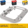 Billet Aluminum Battery Pallet - Trunk Battery Hold Down Bracket