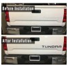 Unbranded Matte Black 3D Raised Layer Tailgate Insert Letters fits