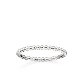 Thomas Sabo Silver Women's Ring Beads TR2122-001-12, Silver, silver