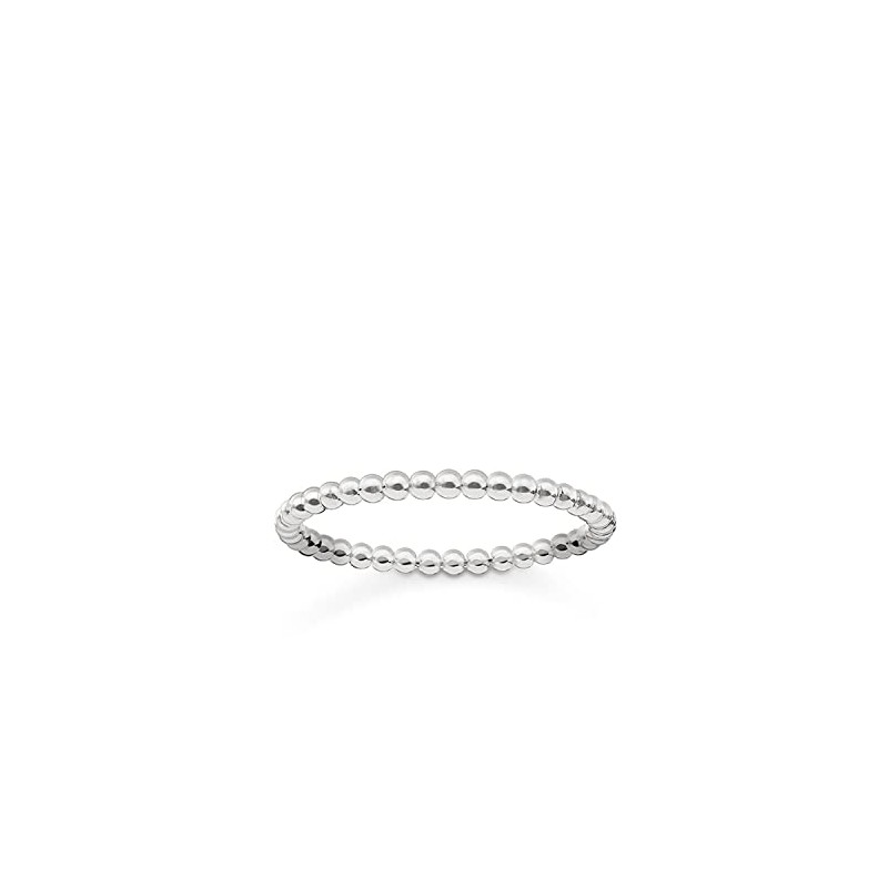 Thomas Sabo Silver Women's Ring Beads TR2122-001-12, Silver, silver