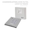 WOLTU Thermal Skylight Roller Blind, No Drilling, Sun Protection, Blackout
