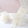 Esponja de Ducha 2 en 1 y Exfoliante Corporal con