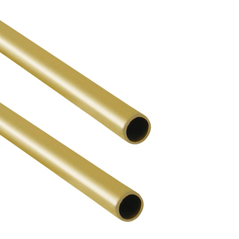 Aopin Brass Round Tube Copper Pipe ID 2.6mm / 1/10"