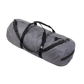 NorthStarSports Foldable Duffle Bag for Travel, Gym & Outdoor Camping | Tough & Packable Sport Equipment Bag & Gear Organizer | Heavy Duty Large Duffel Bag for Traveling (16"x 40", 131 L, Slate Grey)