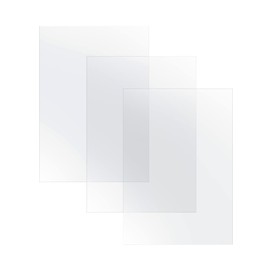 Chitu Systems 3Pcs FEP Film Release Films for Mars 4 Max/Saturn/Saturn S/Photon Mono X/X2/X 6k/X 6Ks/M3 Plus 8.9& 9.25 Inches 6K 3D Printer Accessories, 260x185mm,Thickness 0.15mm