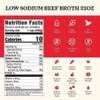 Kettle & Fire Low Sodium Beef Broth, 32 OZ
