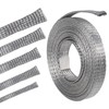 Tinned Copper Braid Cable Wire Shielding Sleeve Ground Straps Protection