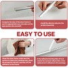 BSFRNF 30" Chrome Framed Shower Door Replacement Drip Rail with