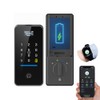 eLinkSmart Fingerprint Keyless Entry Door Lock with Door Magnetic Sensor,