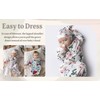 Giggle Angel Newborn Baby Sleeper Gown Knotted Gown Baby Girl