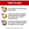 Tomcat Super Hold Glue Traps Mouse Size, Contains 4 Traps