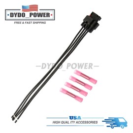Cahuczlhoz For 2017 2018-2024 Chevy GM L5P Fuel Rail Pressure Sensor Pigtail 4Pin UPGRADE
