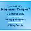 Triple Magnesium Complex | 300mg of Magnesium Glycinate, Malate, &