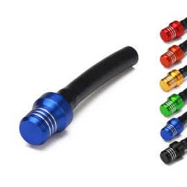 AnXin Motorcycle Gas Cap Air Vent Hose 6 PCS Fuel Oil Tank Valve Tube Breather CNC Universal for 50-450cc YZ YZF TTR PW DRZ YFZ ATV Dirt Pit Bike Quad Blue