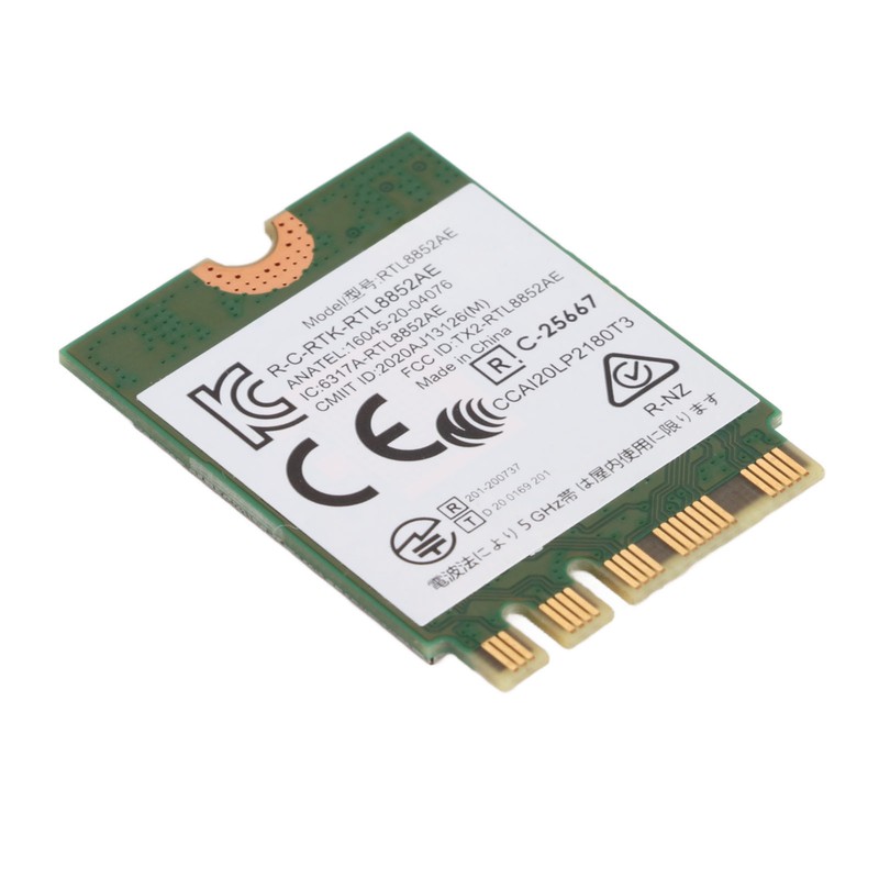 WiFi6 Wireless Card 574Mbps 2.4G 1200Mbps 5Ghz BT5.2 M.2 AC